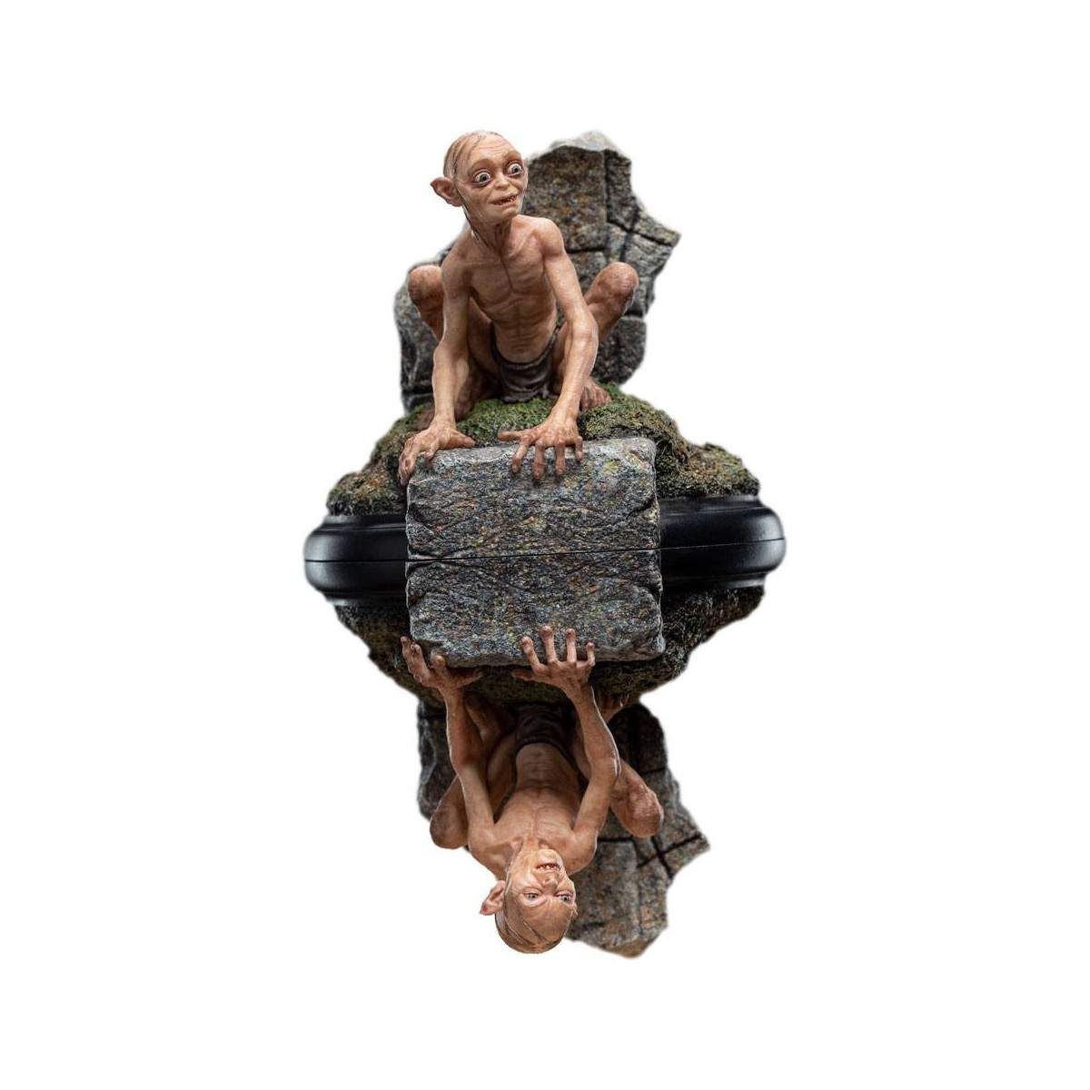 Weta - El Señor de los Anillos estatuilla Gollum y Sméagol en Ithilien - LOTR