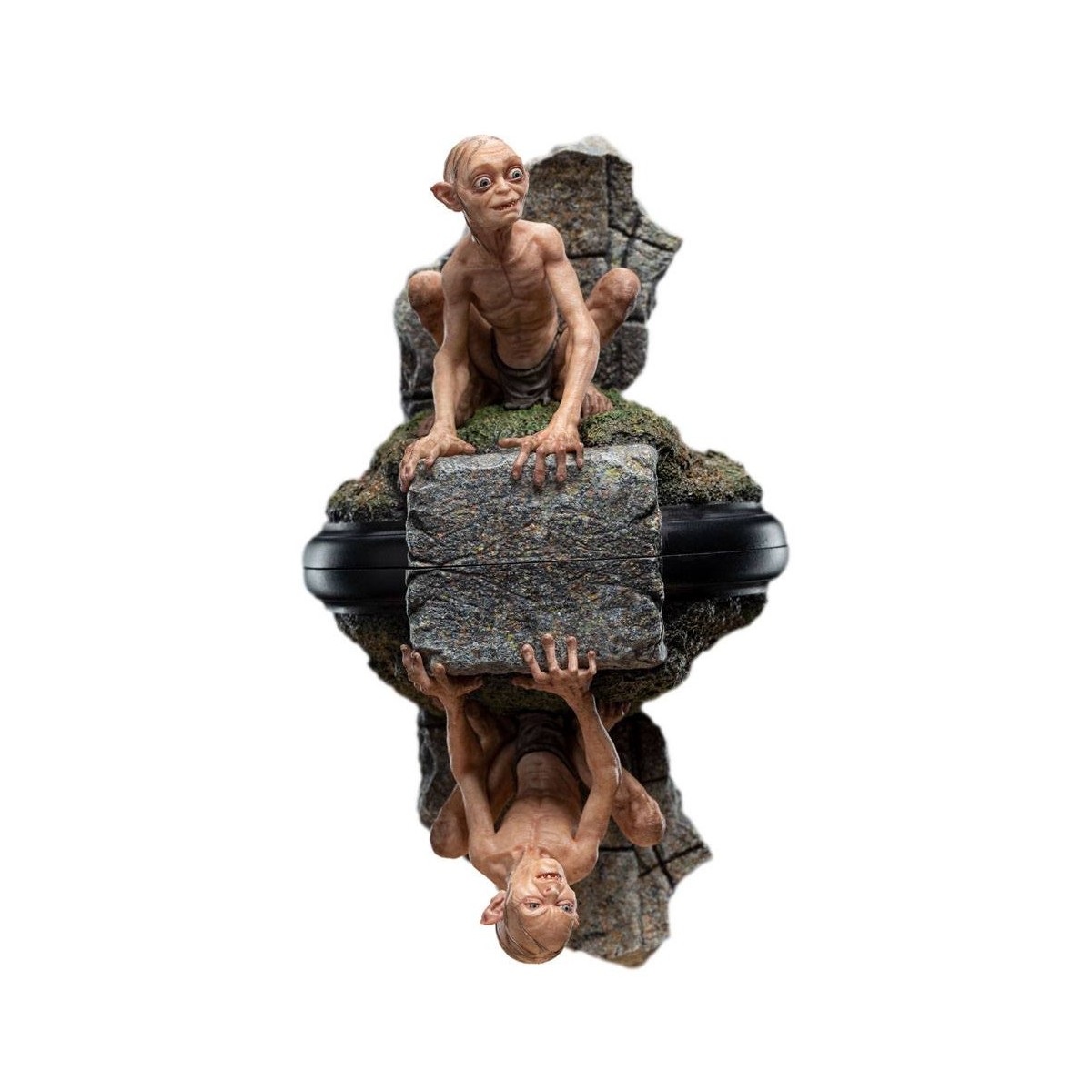 Weta - El Señor de los Anillos estatuilla Gollum y Sméagol en Ithilien - LOTR