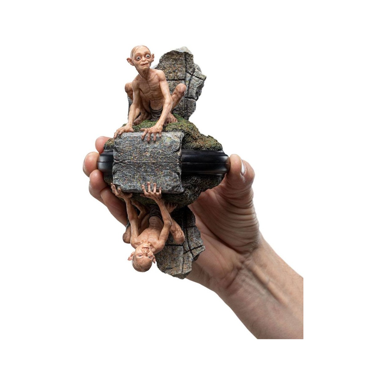 Weta - El Señor de los Anillos estatuilla Gollum y Sméagol en Ithilien - LOTR