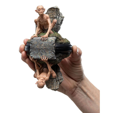 Weta - El Señor de los Anillos estatuilla Gollum y Sméagol en Ithilien - LOTR