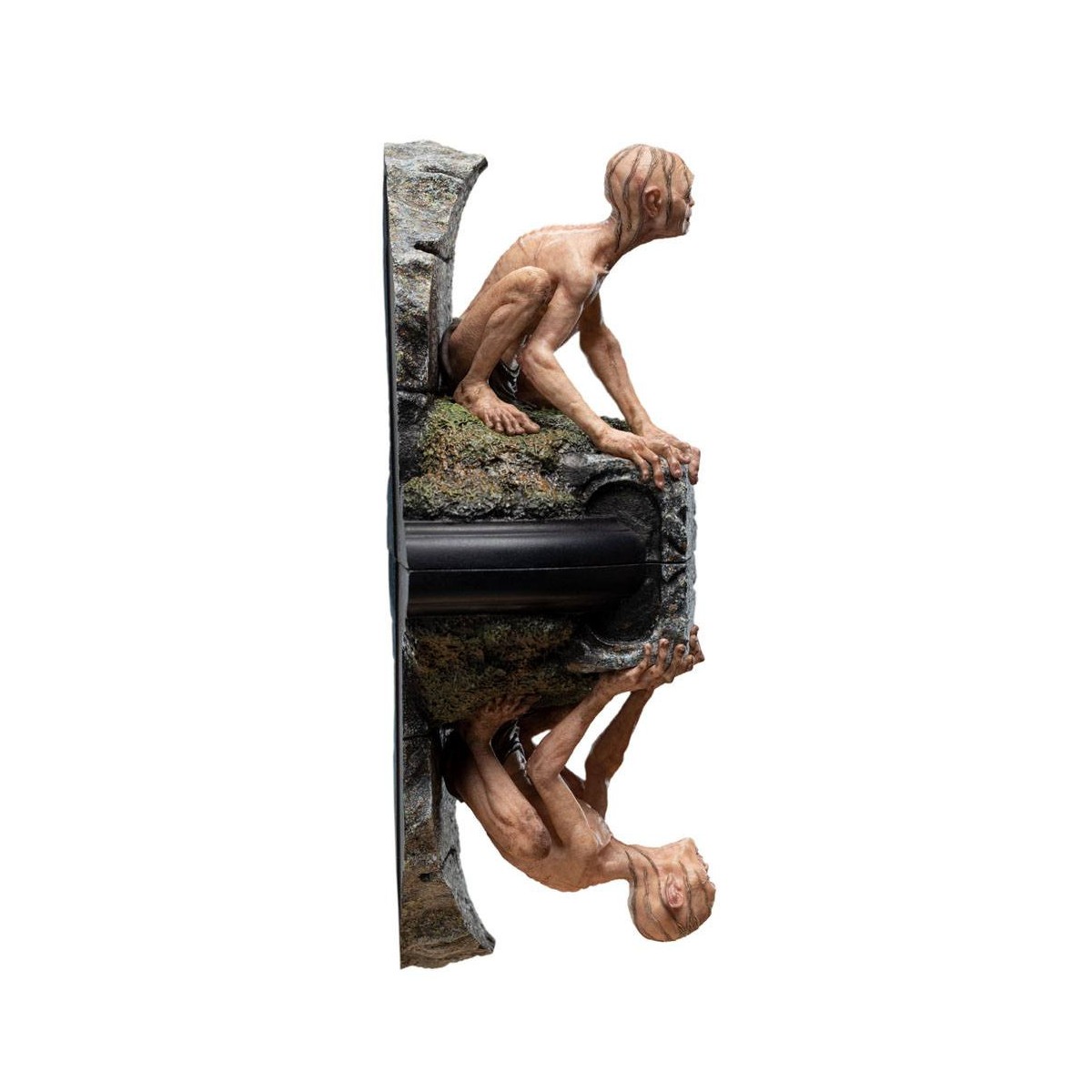 Weta - El Señor de los Anillos estatuilla Gollum y Sméagol en Ithilien - LOTR
