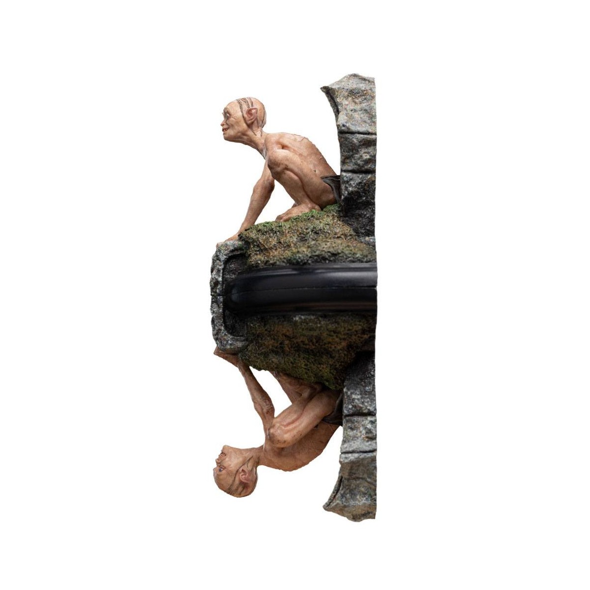 Weta - El Señor de los Anillos estatuilla Gollum y Sméagol en Ithilien - LOTR