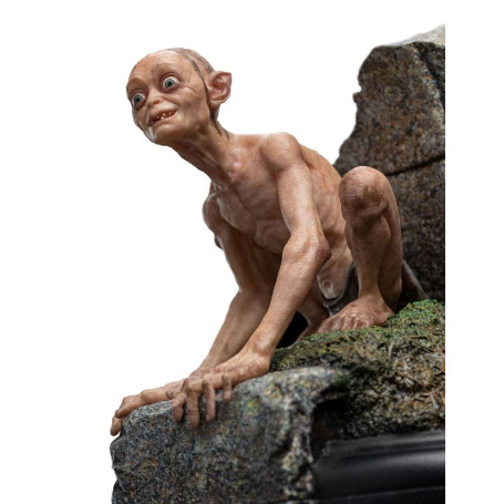 Weta - El Señor de los Anillos estatuilla Gollum y Sméagol en Ithilien - LOTR