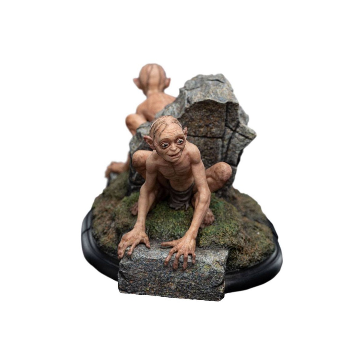 Weta - El Señor de los Anillos estatuilla Gollum y Sméagol en Ithilien - LOTR