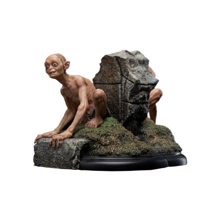Weta - El Señor de los Anillos estatuilla Gollum y Sméagol en Ithilien - LOTR