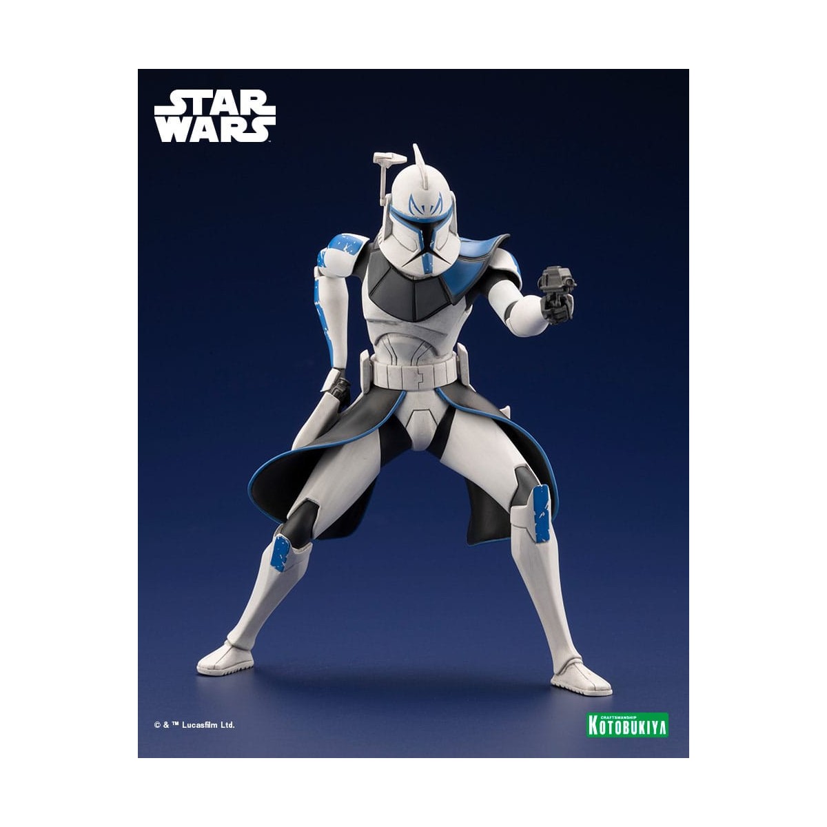 Star Wars - ARTFX kotobukiya - Captain Rex - The Clone Wars Estatua de PVC 1/10
