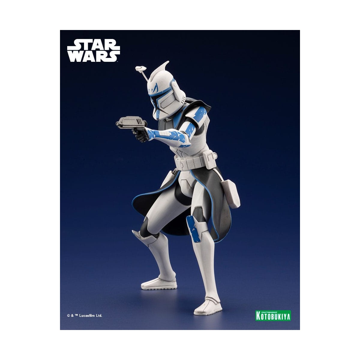 Star Wars - ARTFX kotobukiya - Captain Rex - The Clone Wars Estatua de PVC 1/10