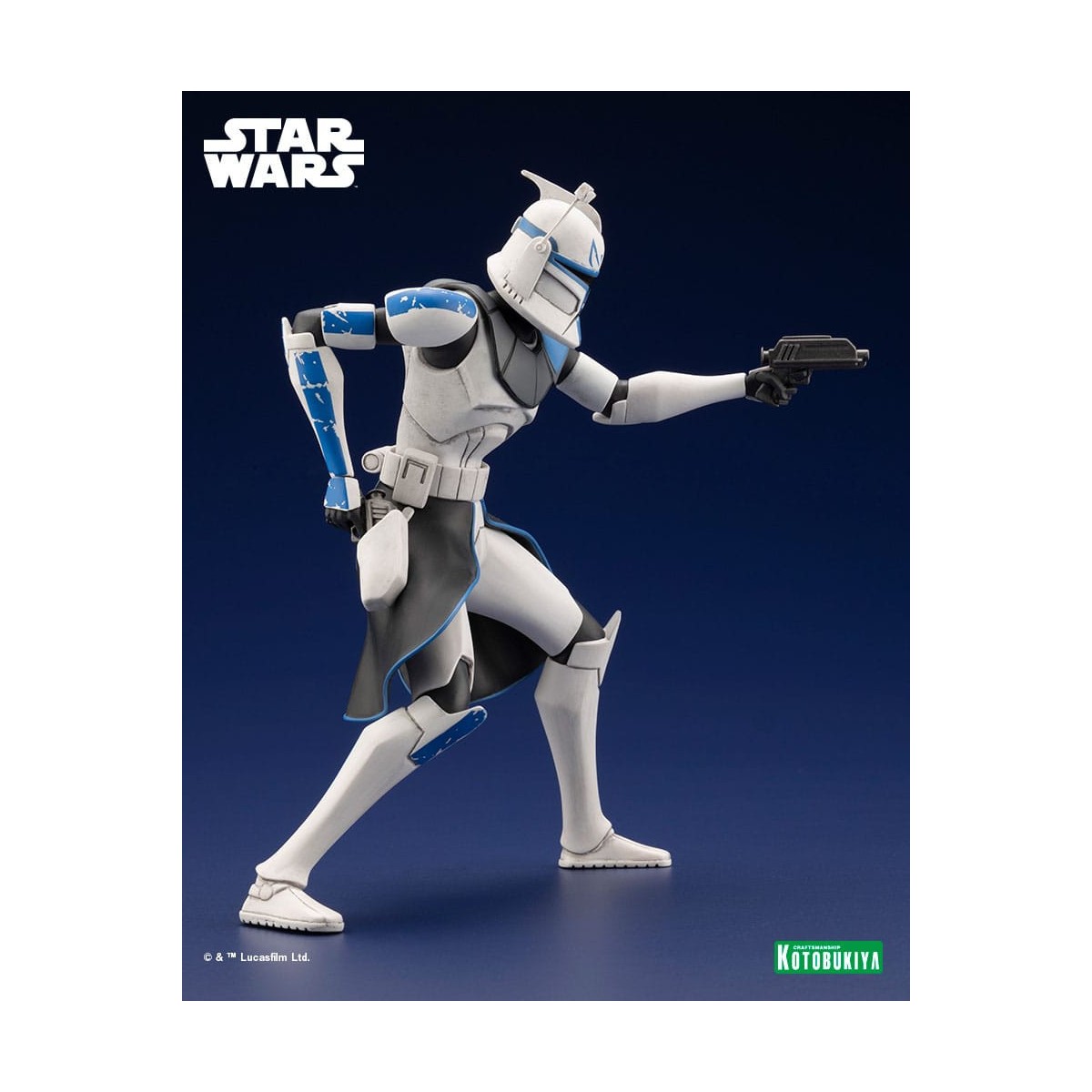 Star Wars - ARTFX kotobukiya - Captain Rex - The Clone Wars Estatua de PVC 1/10