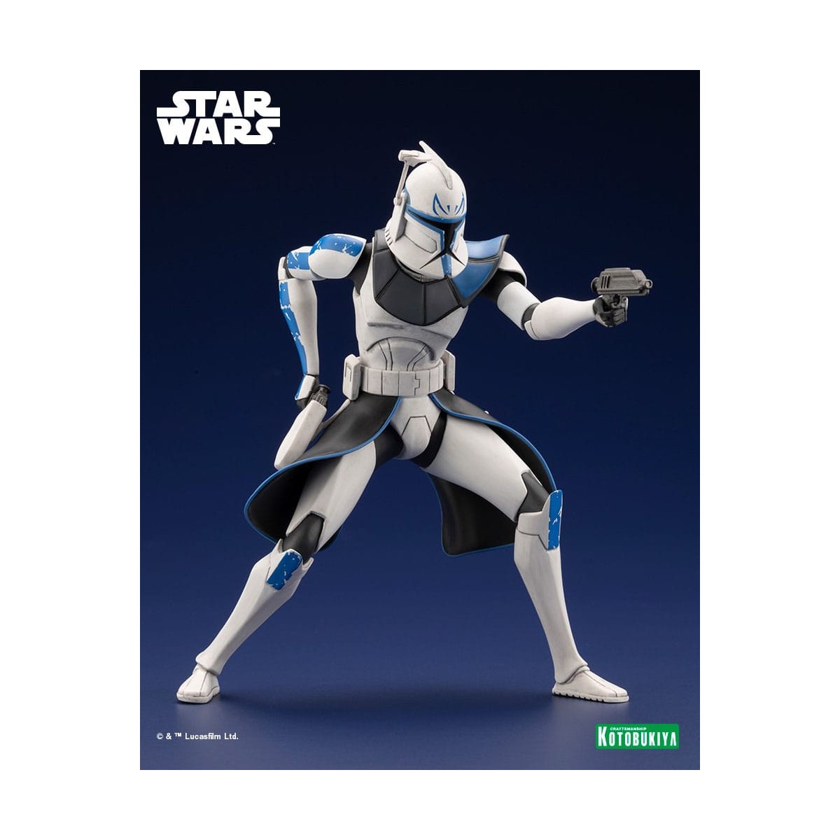 Star Wars - ARTFX kotobukiya - Captain Rex - The Clone Wars Estatua de PVC 1/10