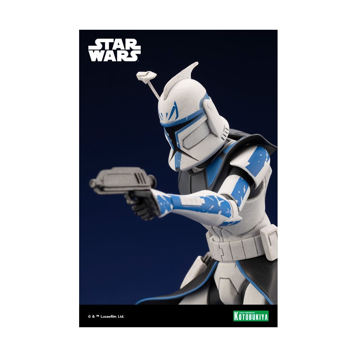 Star Wars - ARTFX kotobukiya - Captain Rex - The Clone Wars Estatua de PVC 1/10