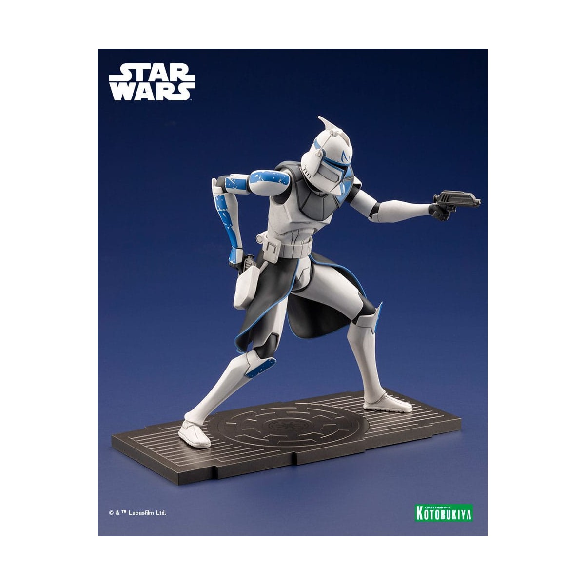 Star Wars - ARTFX kotobukiya - Captain Rex - The Clone Wars Estatua de PVC 1/10