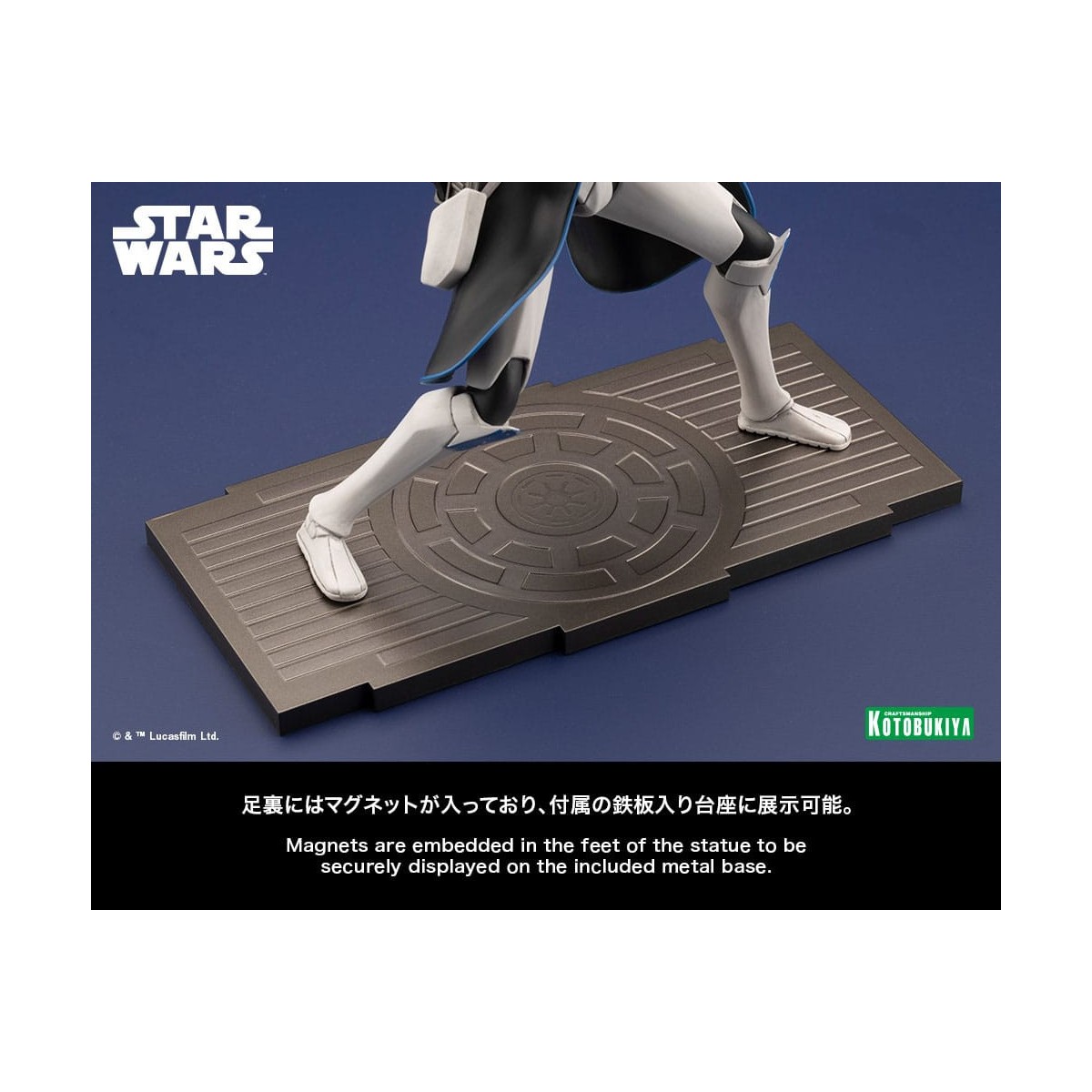 Star Wars - ARTFX kotobukiya - Captain Rex - The Clone Wars Estatua de PVC 1/10