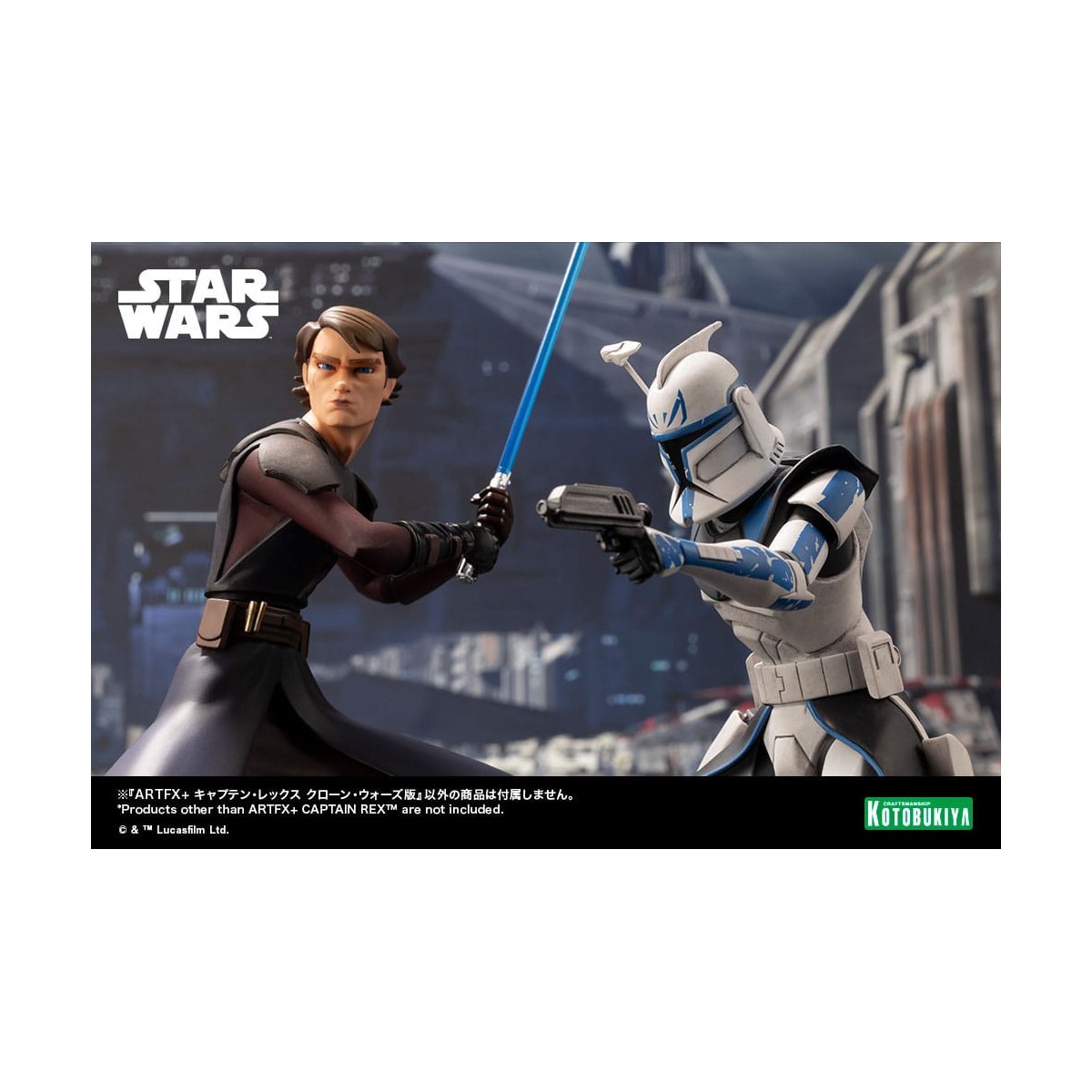 Star Wars - ARTFX kotobukiya - Captain Rex - The Clone Wars Estatua de PVC 1/10