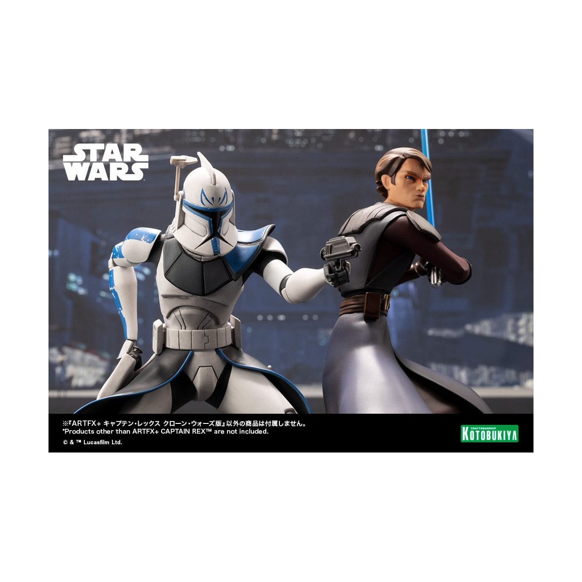 Star Wars - ARTFX kotobukiya - Captain Rex - The Clone Wars Estatua de PVC 1/10