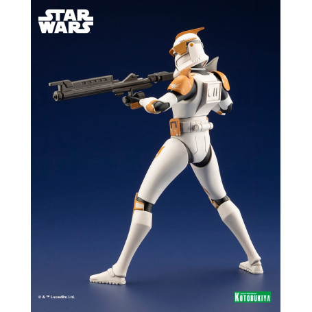 Star Wars - ARTFX kotobukiya - Comandante Cody - The Clone Wars Estatua de PVC 1/10