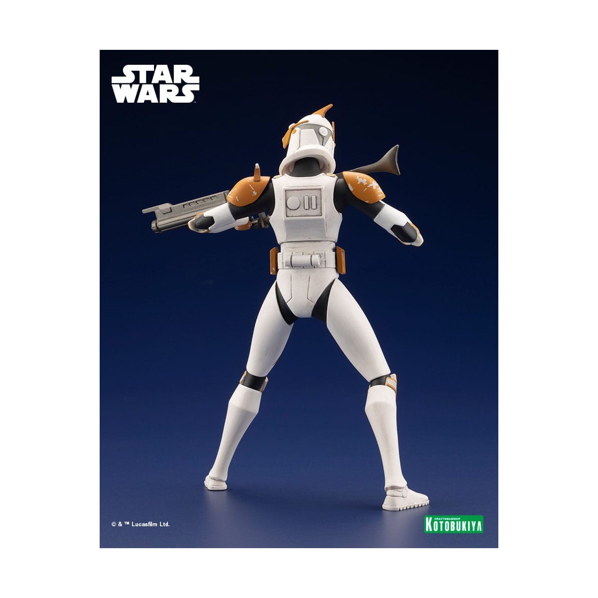 Star Wars - ARTFX kotobukiya - Comandante Cody - The Clone Wars Estatua de PVC 1/10