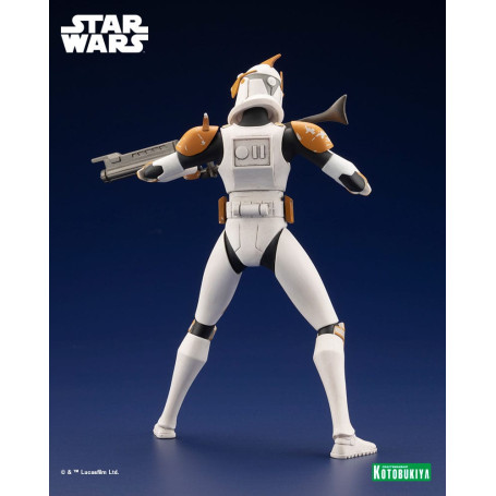Star Wars - ARTFX kotobukiya - Comandante Cody - The Clone Wars Estatua de PVC 1/10