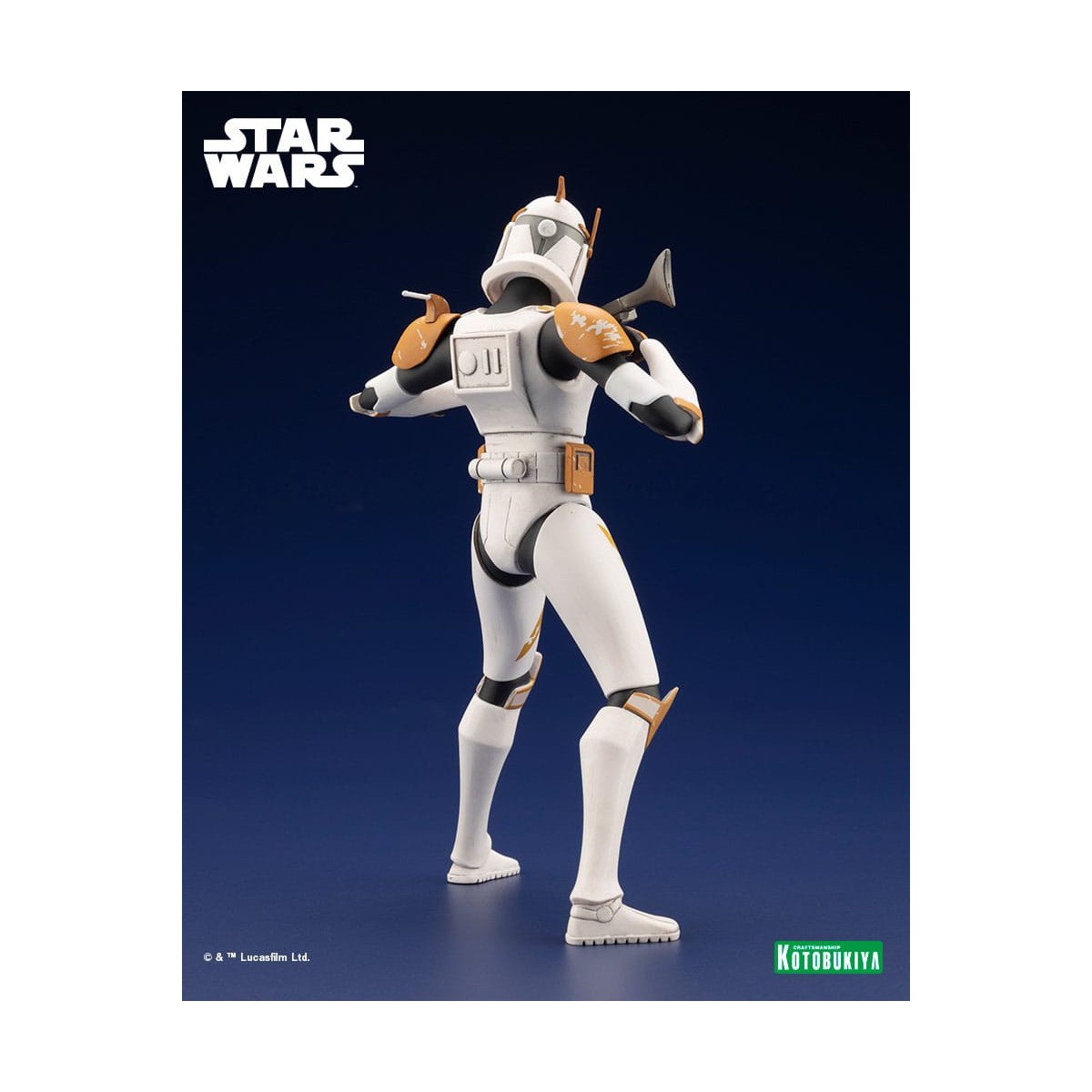 Star Wars - ARTFX kotobukiya - Comandante Cody - The Clone Wars Estatua de PVC 1/10
