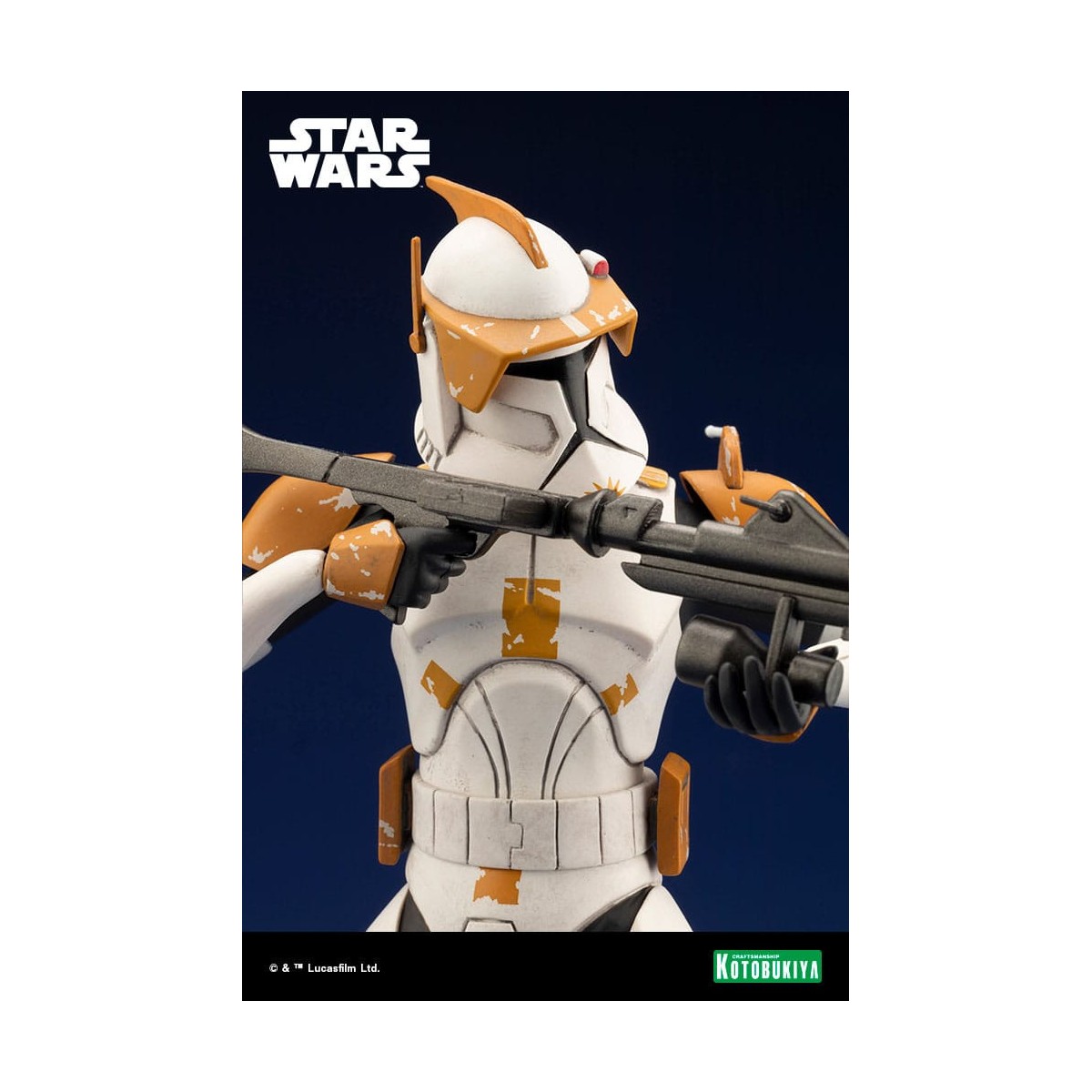 Star Wars - ARTFX kotobukiya - Comandante Cody - The Clone Wars Estatua de PVC 1/10