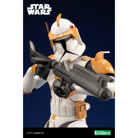 Star Wars - ARTFX kotobukiya - Comandante Cody - The Clone Wars Estatua de PVC 1/10