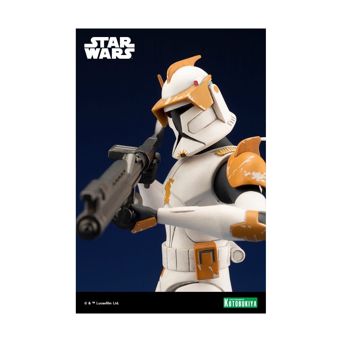Star Wars - ARTFX kotobukiya - Comandante Cody - The Clone Wars Estatua de PVC 1/10