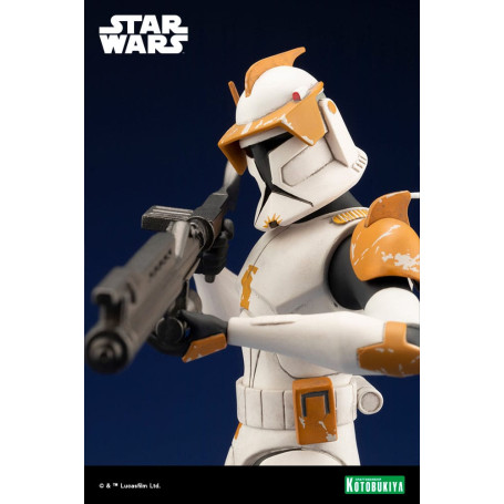 Star Wars - ARTFX kotobukiya - Comandante Cody - The Clone Wars Estatua de PVC 1/10