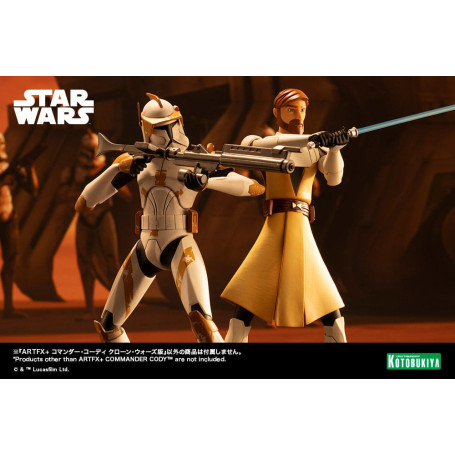 Star Wars - ARTFX kotobukiya - Comandante Cody - The Clone Wars Estatua de PVC 1/10
