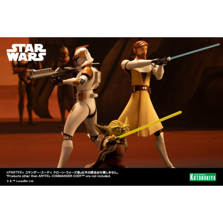 Star Wars - ARTFX kotobukiya - Comandante Cody - The Clone Wars Estatua de PVC 1/10
