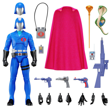 Super 7 - G.I.Joe - Ultimates Comandante Cobra