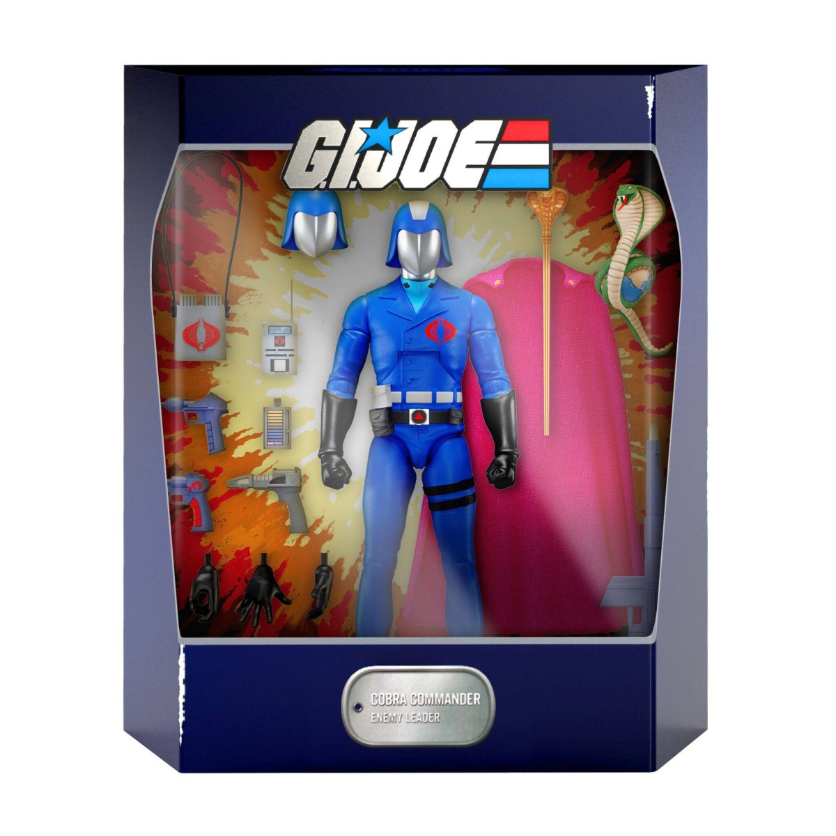 Super 7 - G.I.Joe - Ultimates Comandante Cobra