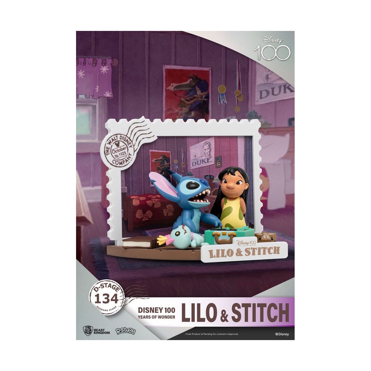 Beast Kingdom Disney Lilo & Stitch diorama PVC D-Stage 100 Years of Wonder