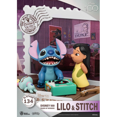 Beast Kingdom Disney Lilo & Stitch diorama PVC D-Stage 100 Years of Wonder