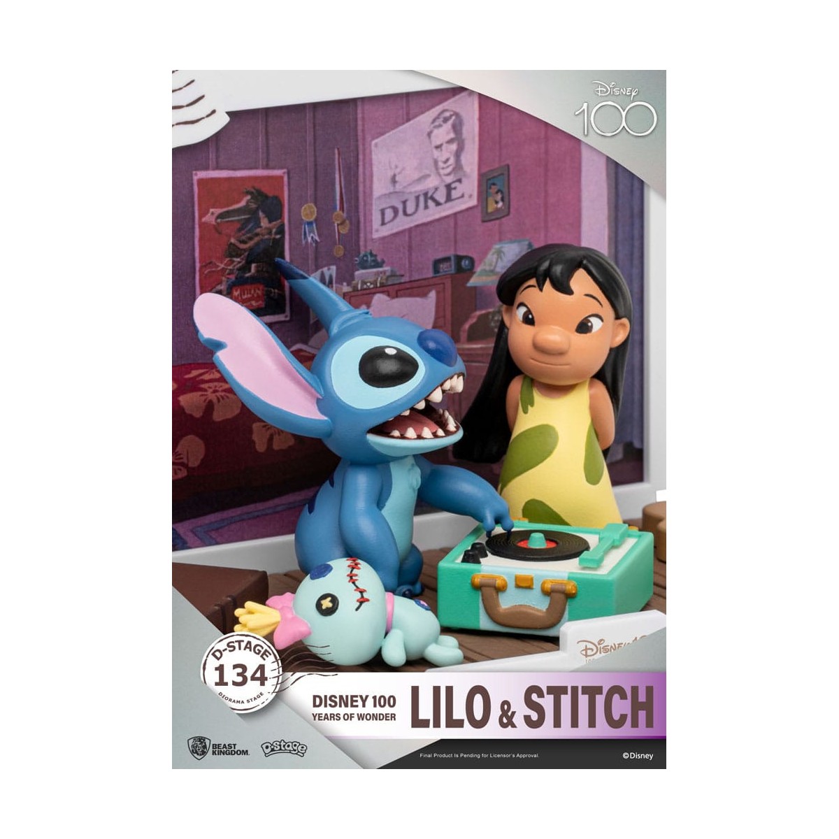 Beast Kingdom Disney Lilo & Stitch diorama PVC D-Stage 100 Years of Wonder