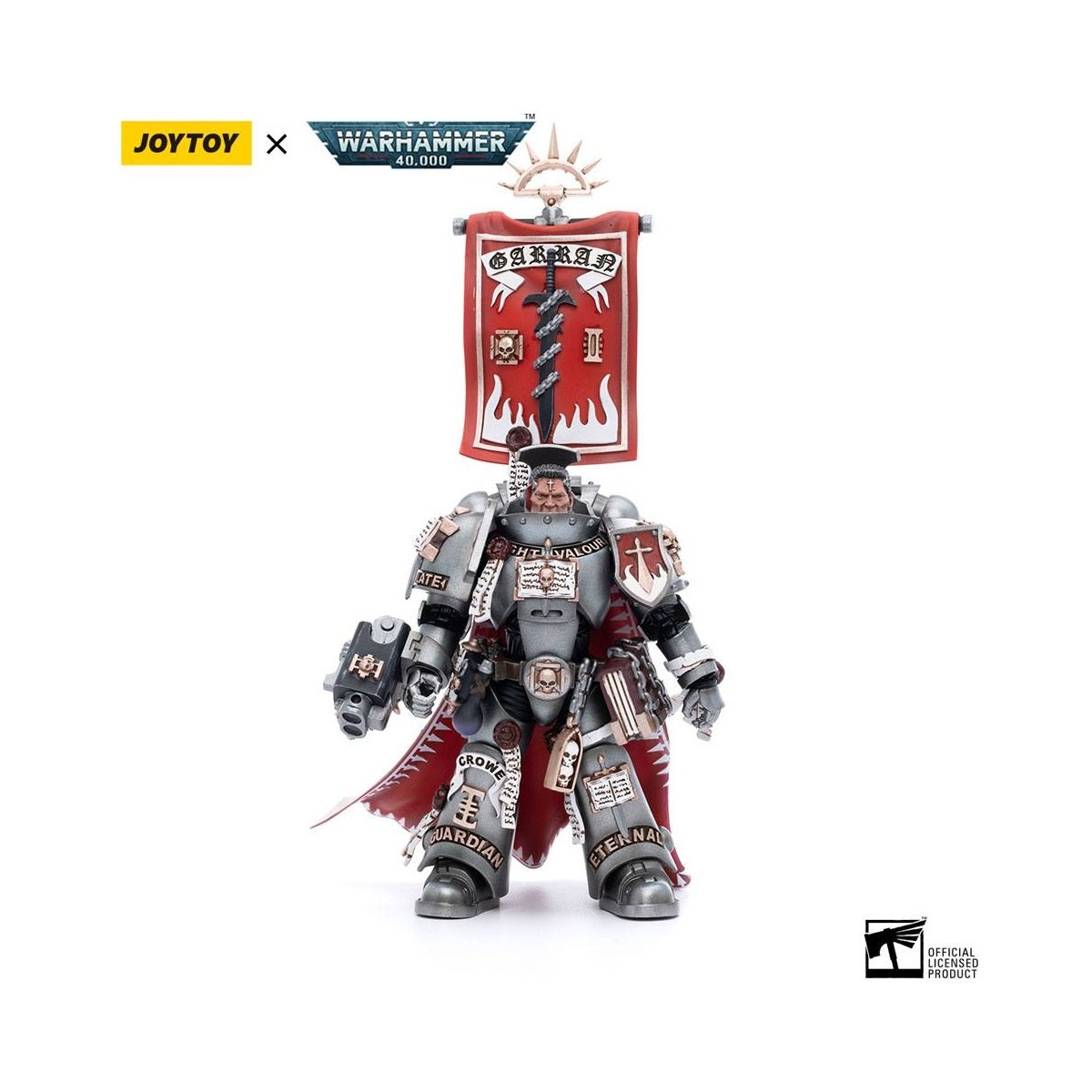 JoyToy Marines Espaciales - Caballeros Grises - Castellan Crowe 1/18 - Warhammer 40K