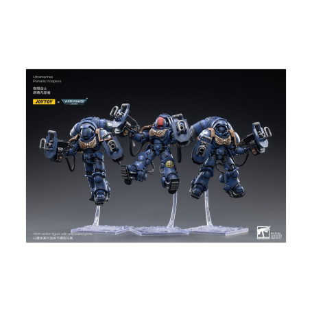 JoyToy - Ultramarines - Ultramarines Primaris Inceptores 3-pack 1/18 - Warhammer 40K