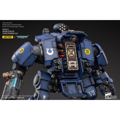 JoyToy - Marines Espaciales - Ultramarines - Redemptor Dreadnought Hermano Tyleas 1/18 - Warhammer 40K