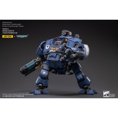 JoyToy - Marines Espaciales - Ultramarines - Redemptor Dreadnought Hermano Tyleas 1/18 - Warhammer 40K