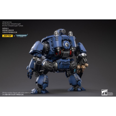 JoyToy - Marines Espaciales - Ultramarines - Redemptor Dreadnought Hermano Tyleas 1/18 - Warhammer 40K