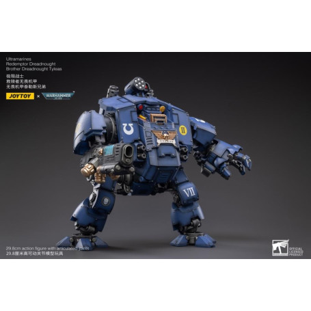 JoyToy - Marines Espaciales - Ultramarines - Redemptor Dreadnought Hermano Tyleas 1/18 - Warhammer 40K