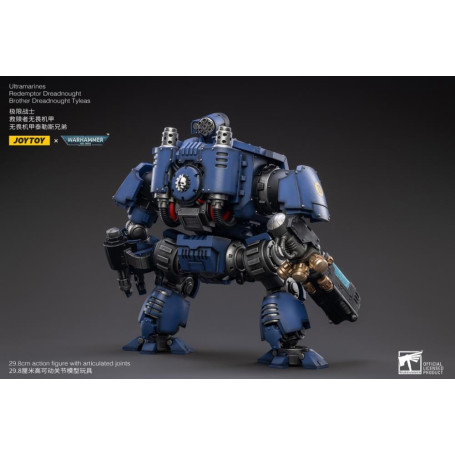 JoyToy - Marines Espaciales - Ultramarines - Redemptor Dreadnought Hermano Tyleas 1/18 - Warhammer 40K