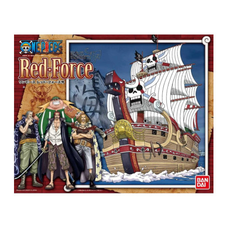 Bandai One Piece Model Kit - FUERZA ROJA - Naves Hi-End