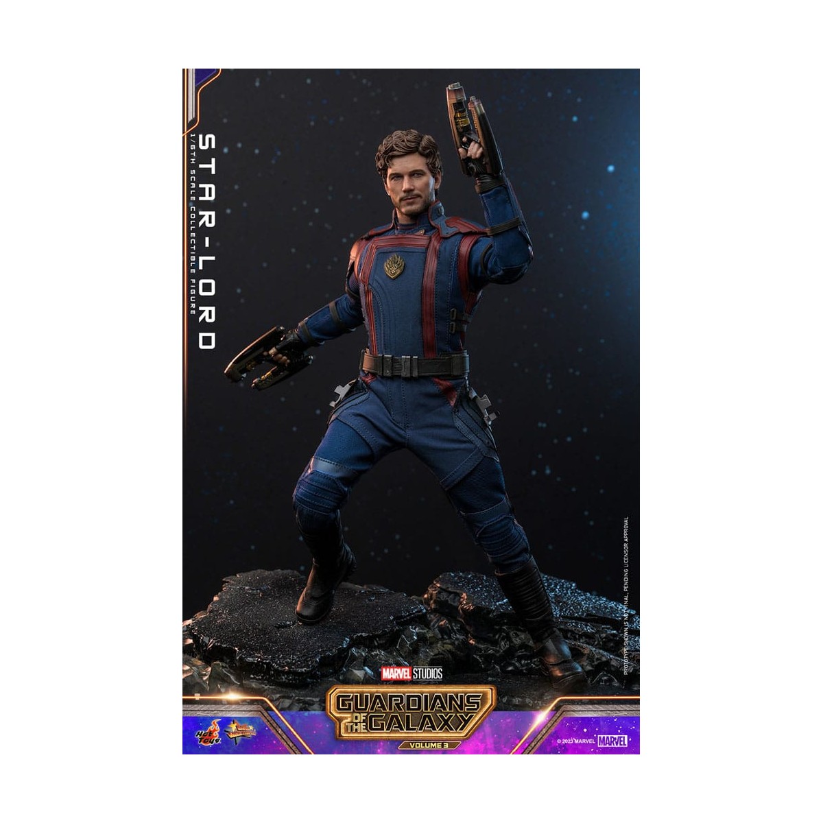 Hot Toys - Star-Lord - Guardianes de la Galaxia Vol.3 Movie Masterpiece Series 1/6