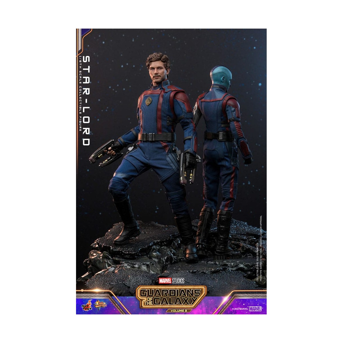 Hot Toys - Star-Lord - Guardianes de la Galaxia Vol.3 Movie Masterpiece Series 1/6