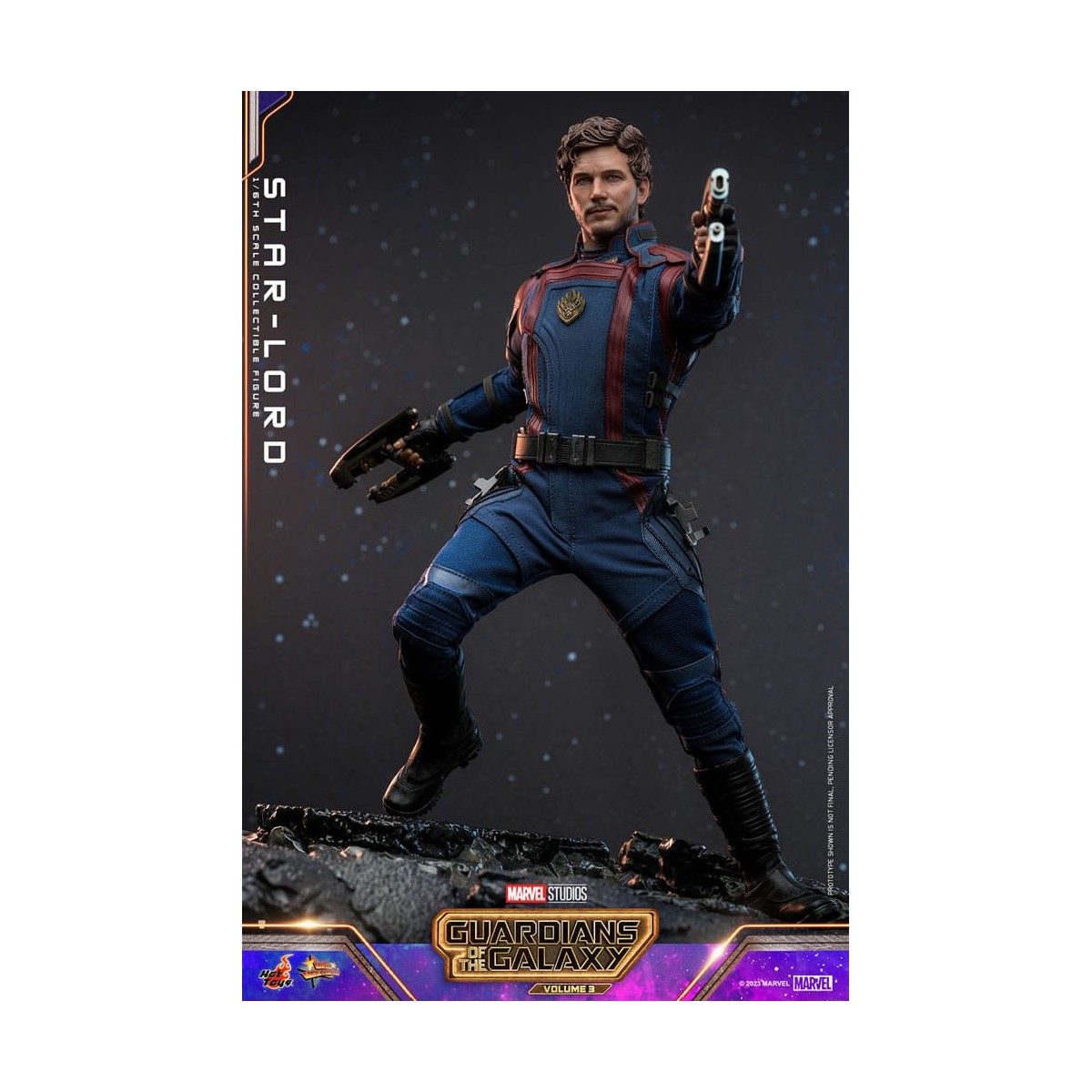Hot Toys - Star-Lord - Guardianes de la Galaxia Vol.3 Movie Masterpiece Series 1/6