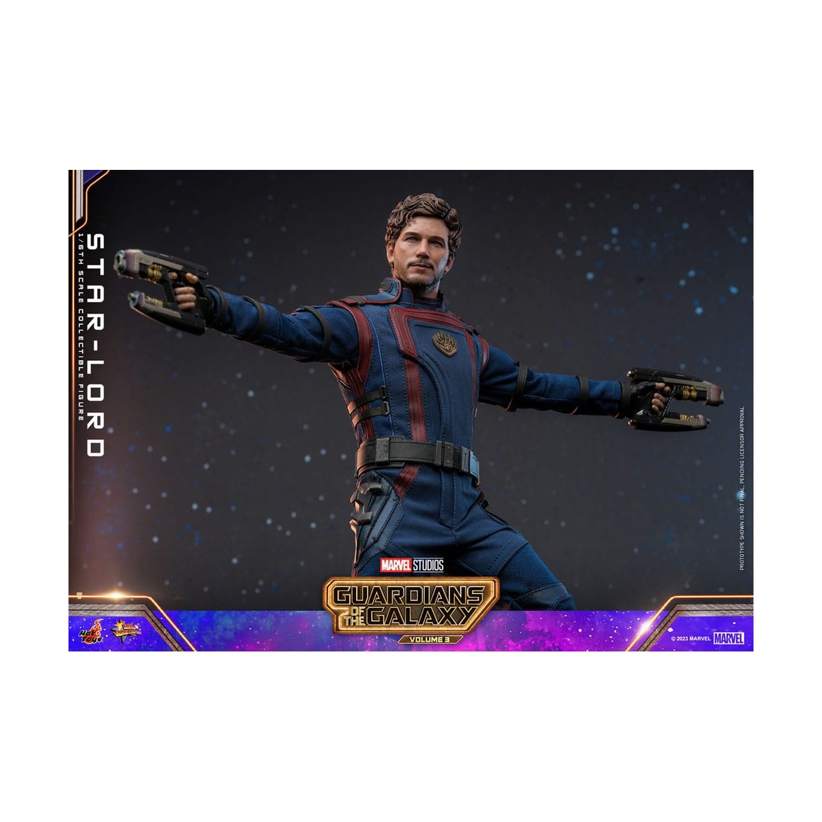 Hot Toys - Star-Lord - Guardianes de la Galaxia Vol.3 Movie Masterpiece Series 1/6
