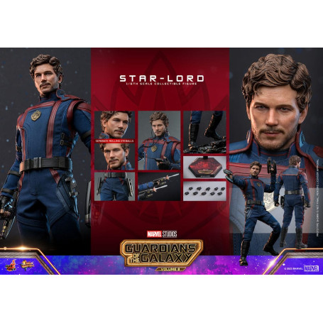 Hot Toys - Star-Lord - Guardianes de la Galaxia Vol.3 Movie Masterpiece Series 1/6