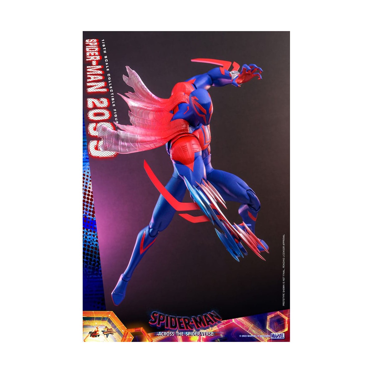 Hot Toys - Spider-Man 2099 - Spider-Man: Across the Spider-Verse Part One - Movie Masterpiece 1/6