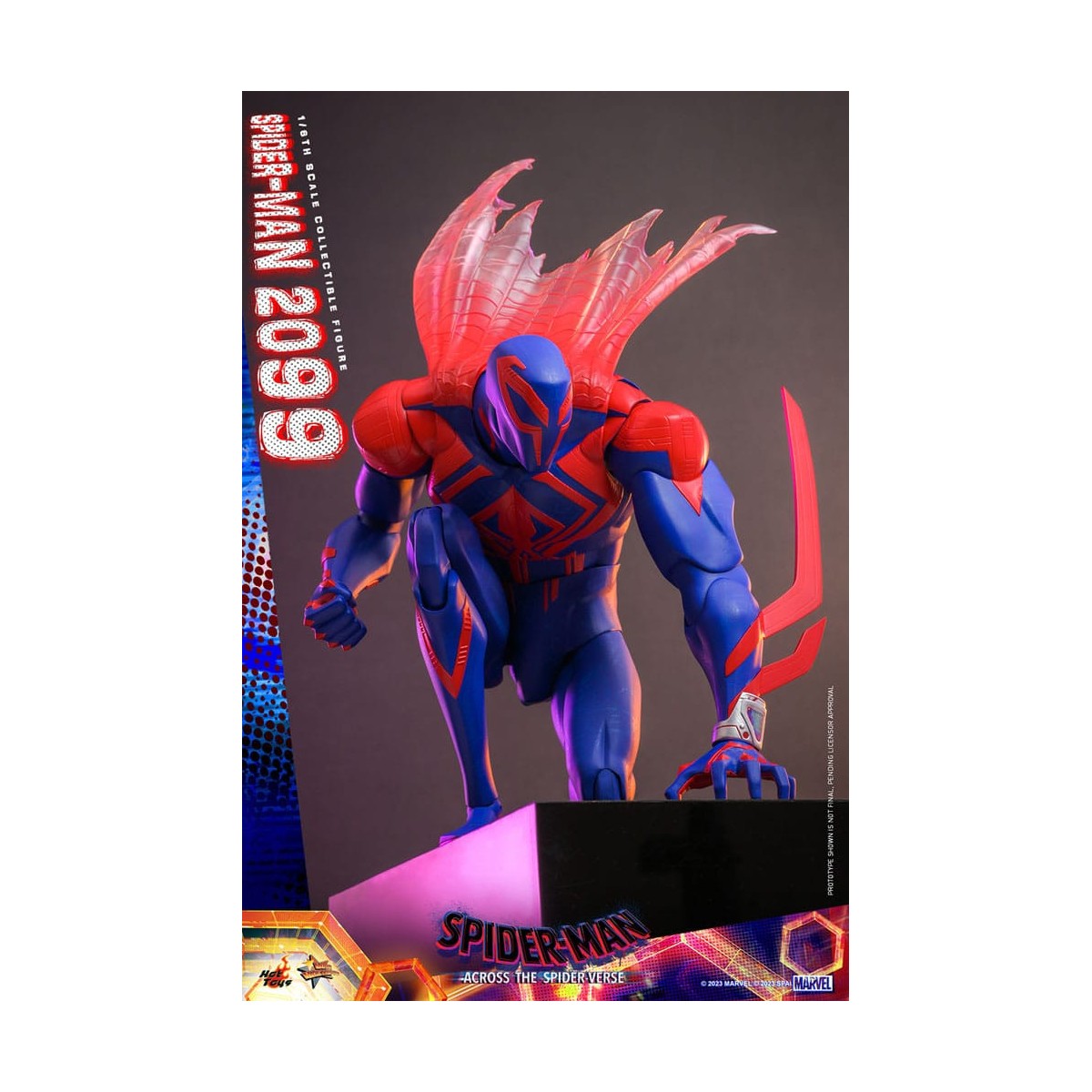 Hot Toys - Spider-Man 2099 - Spider-Man: Across the Spider-Verse Part One - Movie Masterpiece 1/6