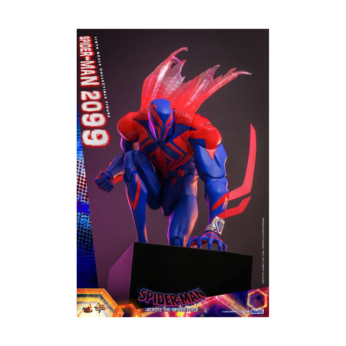 Hot Toys - Spider-Man 2099 - Spider-Man: Across the Spider-Verse Part One - Movie Masterpiece 1/6