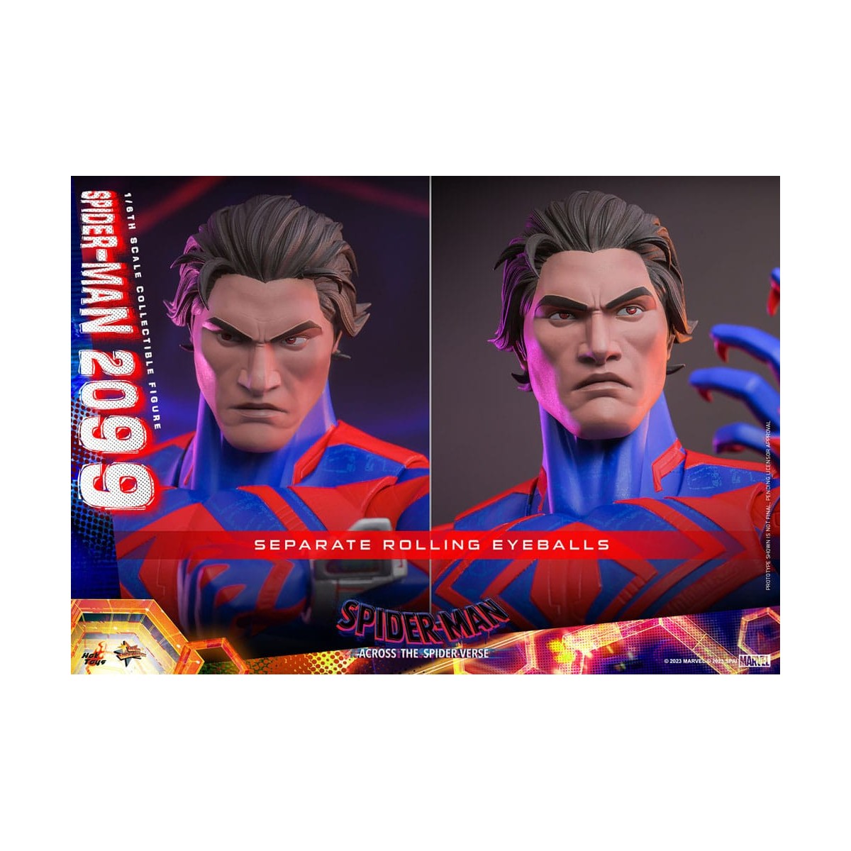 Hot Toys - Spider-Man 2099 - Spider-Man: Across the Spider-Verse Part One - Movie Masterpiece 1/6